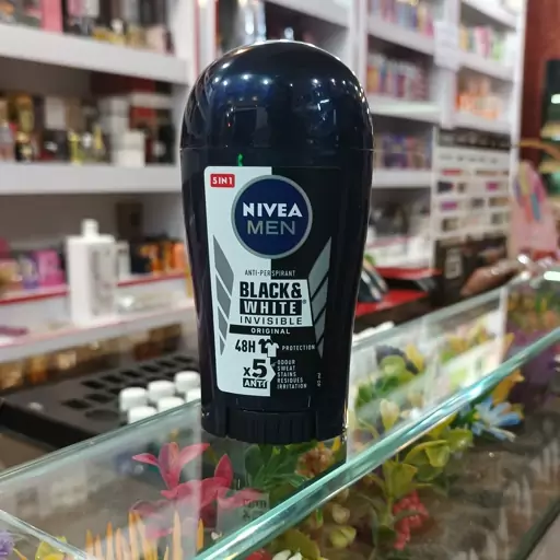 مام صابونی مردانه نیوآ NIVEA مدل بلک اند وایت BLACK AND WHITE ORIGINAL حجم 40 میل