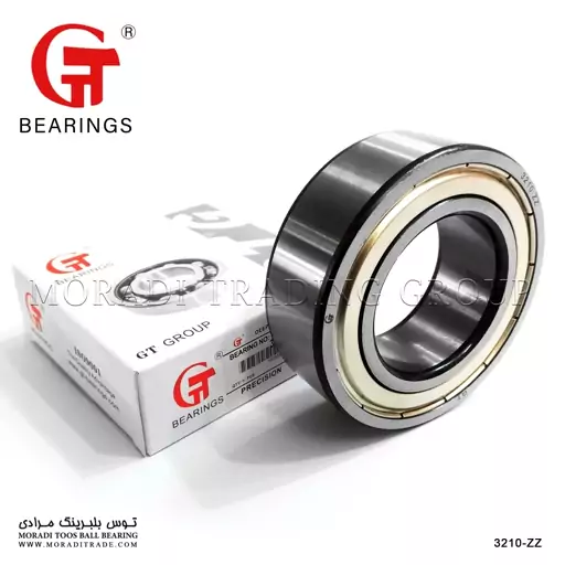 بلبرینگ صنعتی-کشاورزی-خودرویی 3210ZZ(50-90-30.3)  برند GT چین