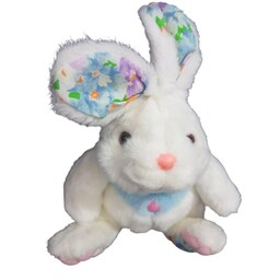 اسباب بازی عروسک پولیشی خرگوش سینه آبی  اورجینال وارداتی مخصوص  ولنتاین