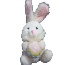 اسباب بازی عروسک پولیشی خرگوش و توپ  اورجینال وارداتی مخصوص  ولنتاین