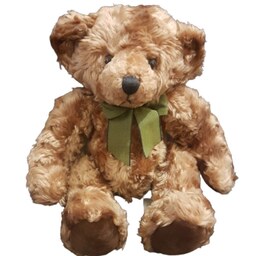 اسباب بازی عروسک خرس پاپیون سبز  اورجینال وارداتی پولیش فر  مخصوص ولنتاین
