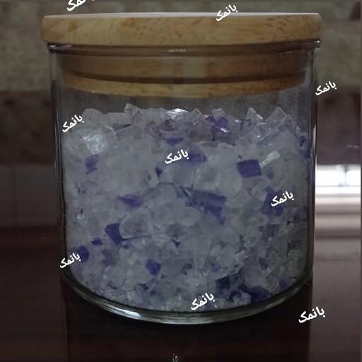  نمک آبی کریستال گرمسار 100گرم گرانول مناسب نمکساب ( دارای پتاسیم مناسب برای تنظیم  فشارخون ) 100 گرمی مخصوص نمکساب