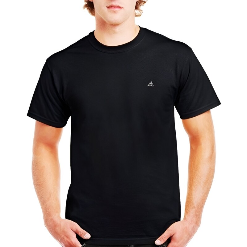 تی شرت روانبخش رنگ مشکی سیاه یقه گرد نخی ساده شوقی