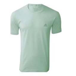تی شرت روانبخش رنگ سبز دریایی نخی خنک ساده شوقی 
