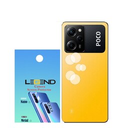 محافظ لنز دوربین LEGEND مدل نانو گلس مناسب موبایل شیائومی Poco X5 Pro بسته 2عددی