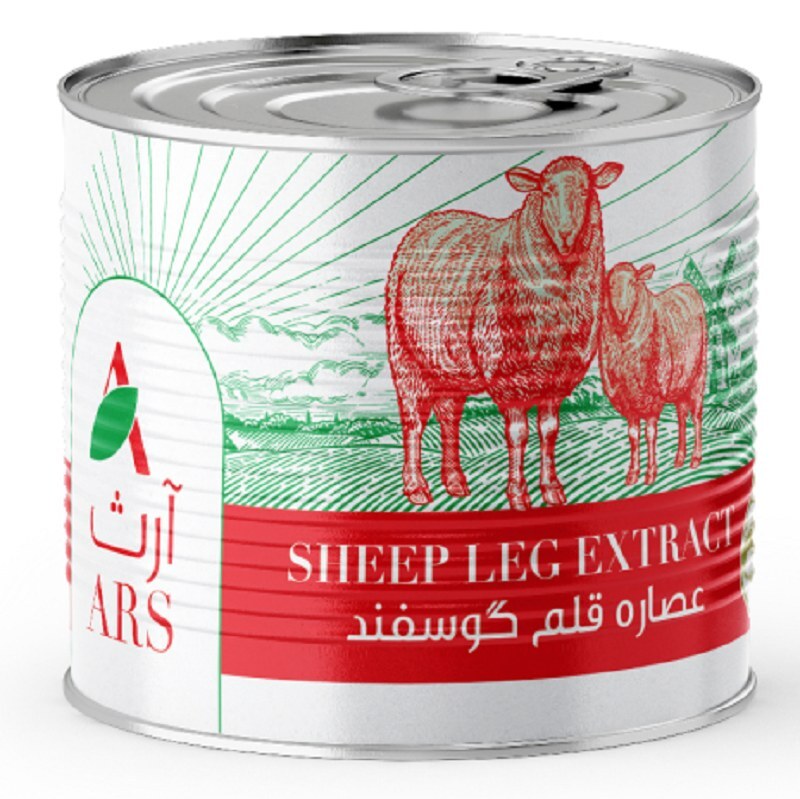 عصاره قلم گوسفند SHEEP LEG EXTRACT برند آرث 480 گرم،هزینه بصورت پس کرایه م