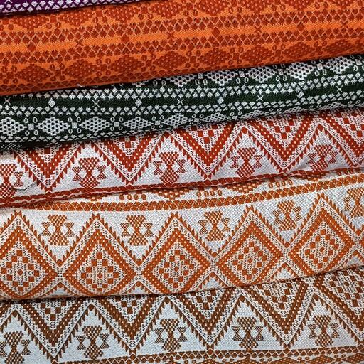 نیم متر پارچه  سنتی هندی  بافت نپالی در انواع طرح و رنگ ها