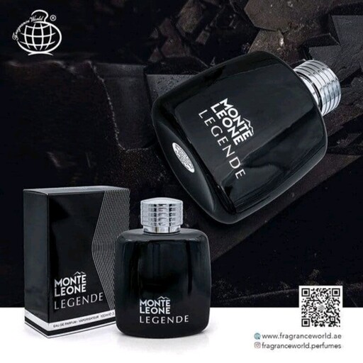 عطر مونت بلنک لجند فراگرنس ورد بلک لجند (Fragrance World Mont Blanc Legend)(100میل)

