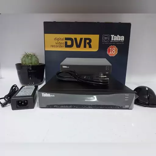 دستگاه ضبط دوربین مداربسته DVR چهار کانال 2مگاپیکسل برند تابا با قابلیت انتقال تصویر بر روی گوشی موبایل