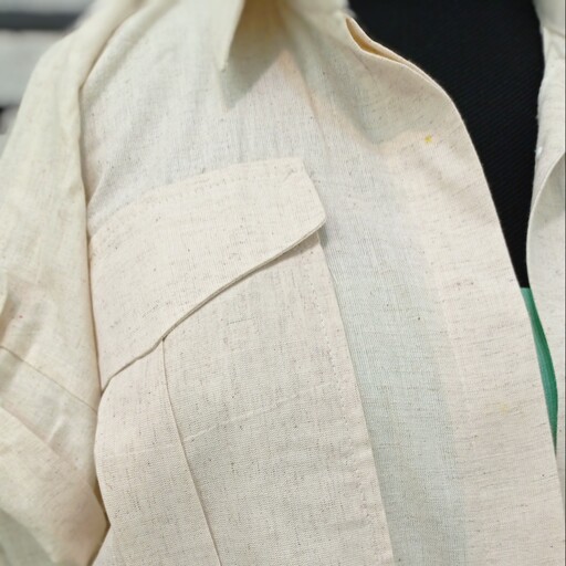 شومیز کنفی کراپ قد 60 فری سایز  آستین کوتاه مناسب تابستون