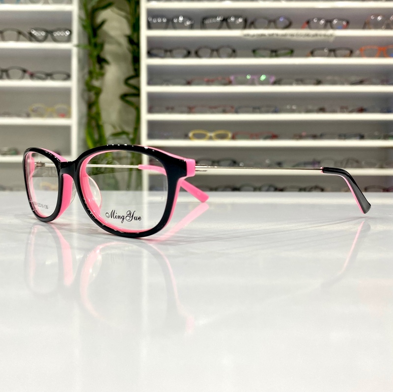 فریم عینک طبی کائوچویی زنانه جنس استیت رنگ خاص در عینک کاسپین بوشهر