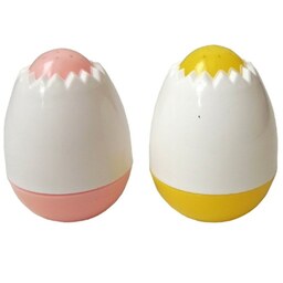 نمکدان تخم مرغی نمپاش تخم مرغ بسته دو عدد مطابق عکس اول یا دوم ارسال میشود