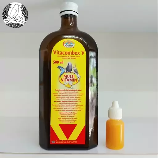 مولتی ویتامین Vitacombex V کویکو مخصوص پرندگان (شیشه 20 میل)