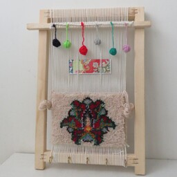 جاکلیدی طرح فرش دستباف،ارسال رایگان،جاکلیدی دست ساز و سنتی چوبی مناسب هدیه و کادو