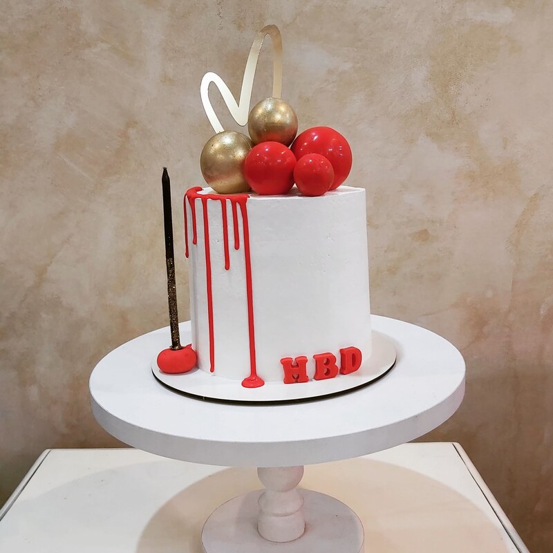 کیک تولد عاشقانه(وزن 1000)