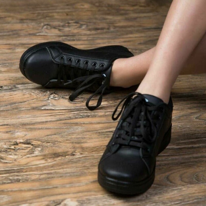 کفش ونس زنانه کامل سیاه با کیفیت 