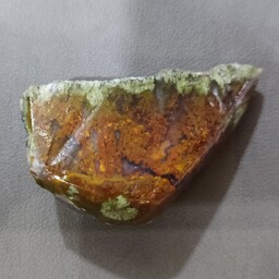 اسلایس سنگ شجر پائیزه با ابعاد کوچک و روکش روغن جلا(کد0104)