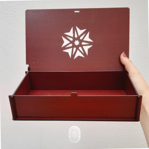 جعبه چوبی مناسب هدایای چرمی