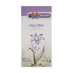 کاندوم ایکس دریم مدل Ultra Thin بسته 12 عددی