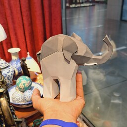 مجسمه فیل دکوری تندیس فیل طوسی نماد فیل فنگ شویی فیل دکوراتیو فیل فنگشویی استند فیل جنگل ادرس سلما گالری در کرج