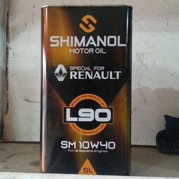 روغن موتور شیمانول 10W-40 sm حجم 5 لیتر l90