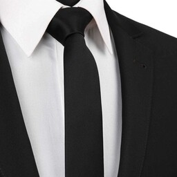 کراوات  مردانه  و زنانه  ساتن براق ساده بهترین کیفیت جنس درجه یک با قیمت عمده 
