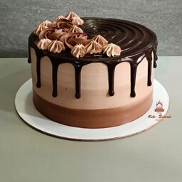کیک تولد شکلاتی کیک شکلاتی کیک نسکافه ای