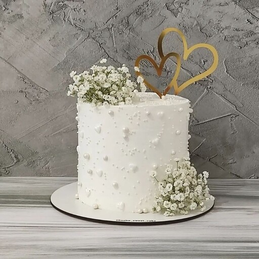 کیک عقد کیک بله برون کیک نامزدی کیک عروسی