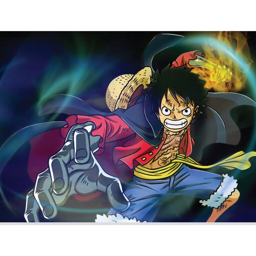 تابلو شاسی طرح وان پیس مانکی دی لوفی  One Piece Anime Monkey D Luffy مدل NV0498