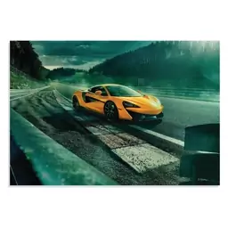 	 تابلو شاسی طرح ماشین مکلارن - Mclaren 570s 2018 مدل NV0679