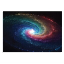 تابلو شاسی طرح فضا و منظومه Space Galaxy مدل NV0970