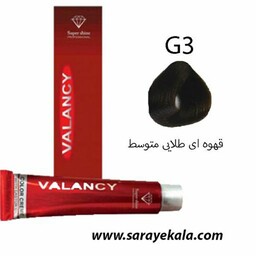 رنگ مو  والانسی( VALANCE ) G3