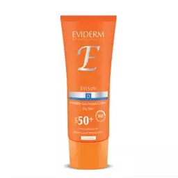 کرم ضدآفتاب بی رنگ اویدرم مناسب پوست خشک spf50 حجم 40میل