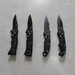 چاقو فولادی سفری تاشو سایز 2کد ws68