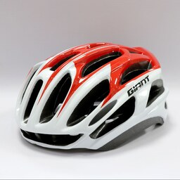 کلاه دوچرخه سواری FOREVER - سبک و با کیفیت بالا  - قرمز - سفید - P10