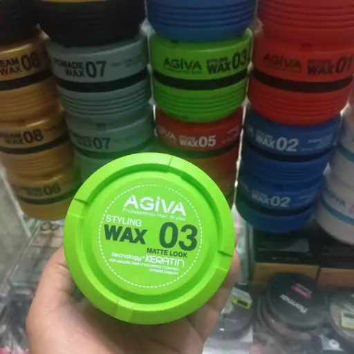 حالت دهنده موی آگیوا شماره 03 Agiva Styling Wax آگیوا سبز
