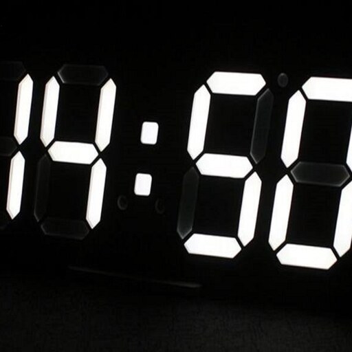 ساعت دیواری و رومیزی مدل X Segment Clock