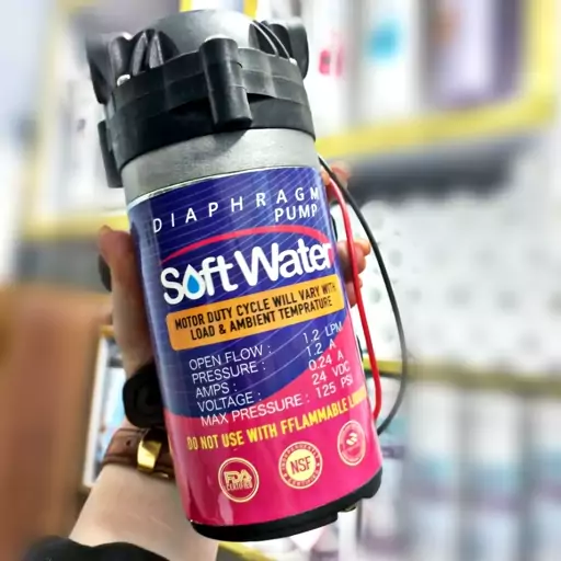 پمپ soft water دستگاه تصفیه آب