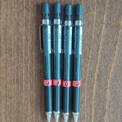 مداد نوکی 0.5 (اتود) زبرا اصل ژاپنی مدل Drafix بسته 10 عددی 