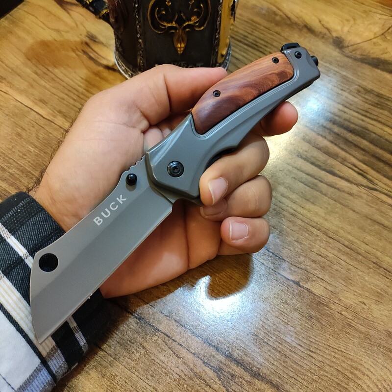 چاقو  تاشو باک مدل da107 ساتوری