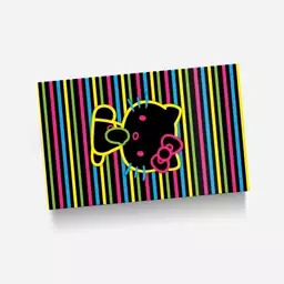 استیکر(برچسب) کارت عابر بانک-طرح Hello Kitty-کد545-سفارشی