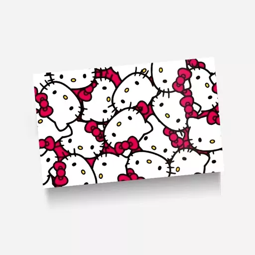 استیکر(برچسب) کارت عابر بانک-طرح Hello Kitty-کد546-سفارشی