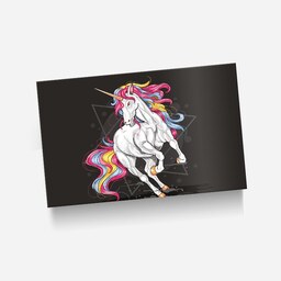 استیکر(برچسب) کارت عابر بانک-طرح Unicorn(اسب تک شاخ)-کد716-سفارشی