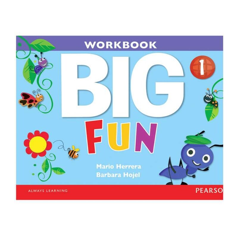 کتاب زبان Big fun 1 به همراه کتاب کار و cd