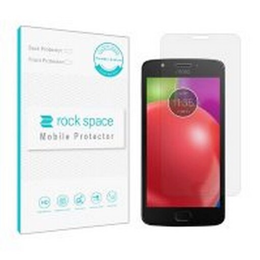 گلس نانو هیدروژل شفاف و ضد ضربه گوشی موتورولا Moto E4 برند راک اسپیس