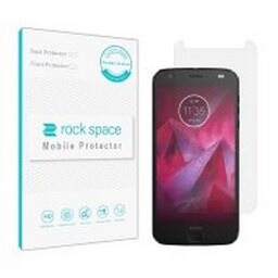 گلس نانو هیدروژل شفاف و ضد ضربه گوشی موتورولا Moto Z2 Force برند راک اسپیس