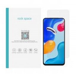 گلس نانو هیدروژل شفاف و ضد ضربه گوشی شیائومی Redmi note 11s 5G برند راک اسپیس