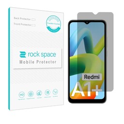 گلس پرایوسی (حریم شخصی)نانو و ضد ضربه گوشی شیائومی Redmi A1 Plus برند راک اسپیس