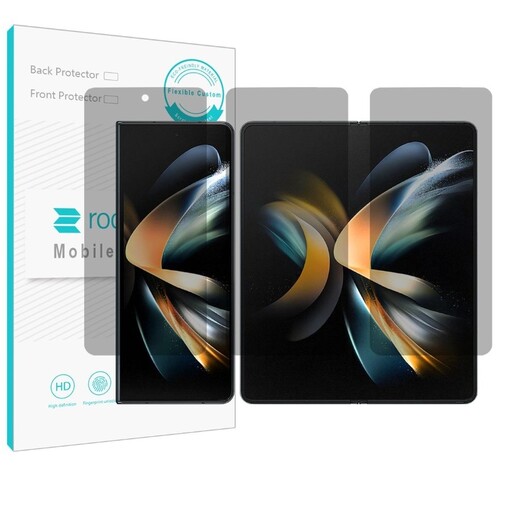 گلس پرایوسی (حریم شخصی)نانو و ضد ضربه گوشی سامسونگ Galaxy Z Fold 4 برند راک اسپیس
