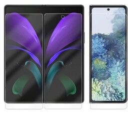 گلس پرایوسی (حریم شخصی)نانو و ضد ضربه گوشی سامسونگ Galaxy Z fold2 5G برند راک اسپیس
